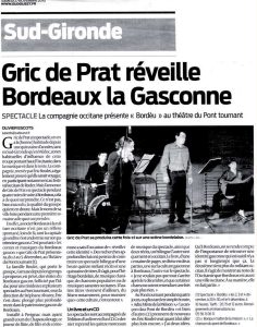 Sud Ouest, novembre 2010