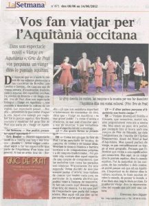 La Setmana n°871, juin 2012